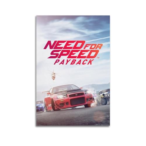 Quem Poster, Motiv: Game Need for Speed Revengeance, dekoratives Gemälde, Leinwand, Wandposter und Kunstdruck, modernes Familienschlafzimmer-Dekor-Poster, 40 x 60 cm Quem Poster, Motiv: Game Need for Speed Revengeance, dekoratives Gemälde, Leinwand, Wandposter und Kunstdruck, modernes Familienschlafzimmer-Dekor-Poster, 40 x 60 cm von Quem