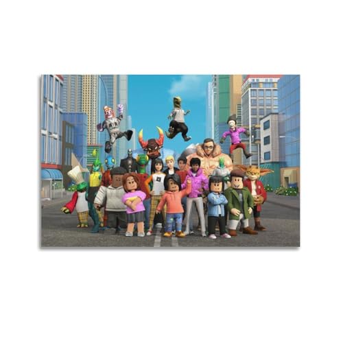 Quem Roblox Spiel-Poster, dekoratives Gemälde, Leinwand, Wandposter und Kunstdruck, moderne Familienschlafzimmer-Dekoration, Poster, 20 x 30 cm Quem Roblox Spiel-Poster, dekoratives Gemälde, Leinwand, Wandposter und Kunstdruck, moderne Familienschlafzimmer-Dekoration, Poster, 20 x 30 cm von Quem