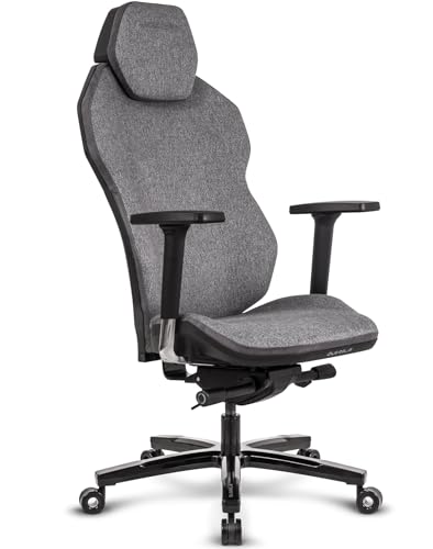 Quersus Bürostuhl ICOS.1.1 Iron Grey, Stoff von Quersus