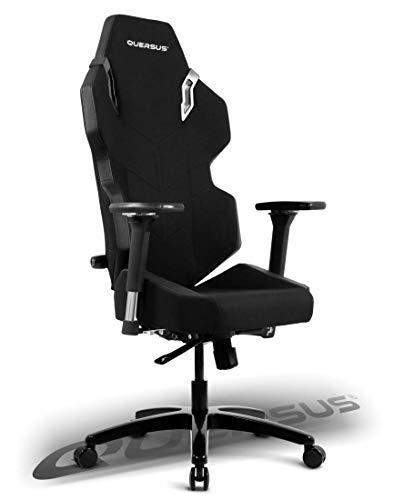 Quersus Evos 301 Gaming-Stuhl, Stoff, Schwarz, S - L von Quersus