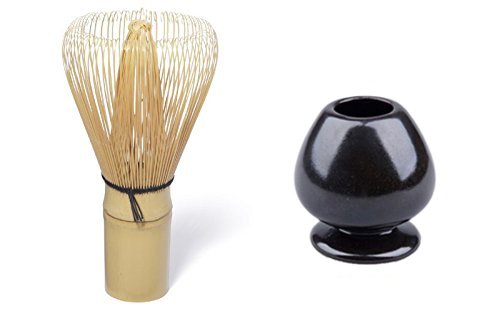 Matcha Besen - Bambusbesen Chasen PLUS Matchabesen Halter - von Quertee von Quertee