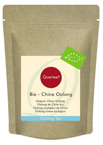 Quertee Bio Oolong Tee - China Oolong - Reiner Bio Oolong Tee aus China ohne Aromastoffe - Rein natürlich - 250 g von Quertee
