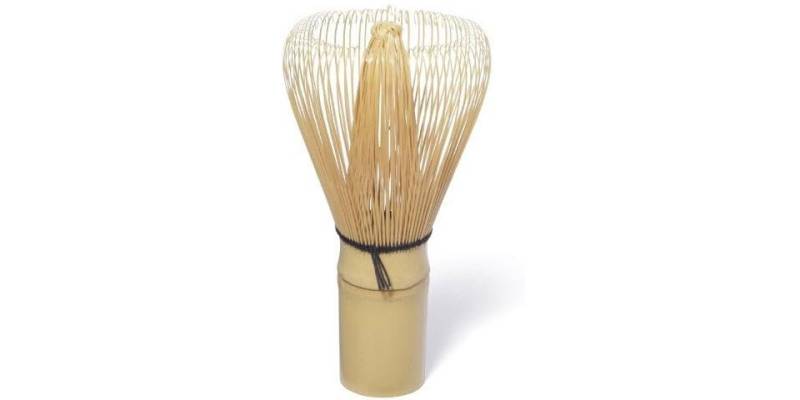 Quertee Teeschale Matcha Besen Chasen - Matchabesen mit 80 Borsten für Matcha Tee von Quertee
