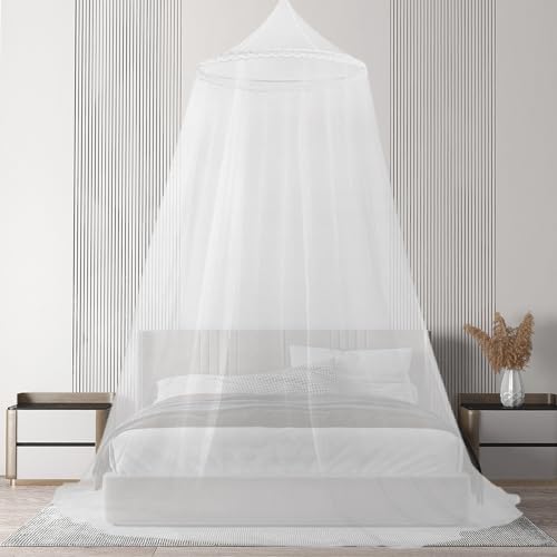 Queryifv Spitze Leuchtende Moskitonetz, Moskitonetz Bett Mückennetz Bett Mosquito Net Bed für Zuhause und Camping Geeignet Moskitonetz Doppelbett/Einzelbett Queryifv Spitze Leuchtende Moskitonetz, Moskitonetz Bett Mückennetz Bett Mosquito Net Bed für Zuhause und Camping Geeignet Moskitonetz Doppelbett/Einzelbett von Queryifv