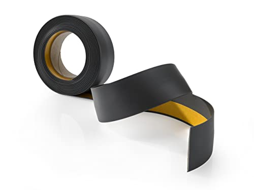 Abdeckleiste, Flachleiste Selbstklebend, Fensterleiste - Breite 30 mm - für Innenbereich - PVC, Flexibel, Flach - Länge 5 Meter, Dunkelgrau Abdeckleiste, Flachleiste Selbstklebend, Fensterleiste - Breite 30 mm - für Innenbereich - PVC, Flexibel, Flach - Länge 5 Meter, Dunkelgrau von Quest