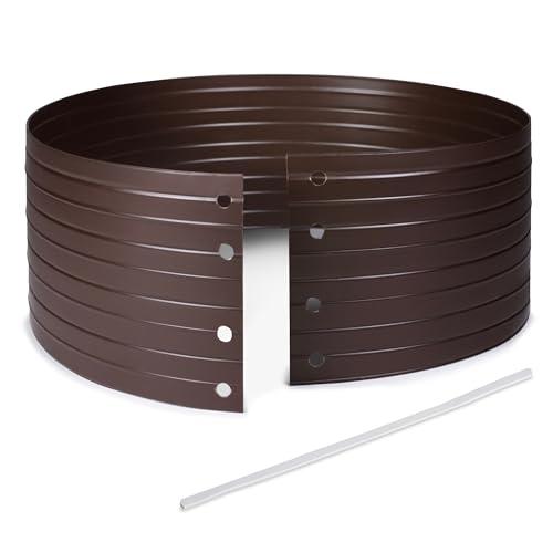 PVC Bewässerungsring Pflanzring, Bewässerungssystem für Pflanzen und Bäume | Höhe: 9 cm, Durchmesser: 30 cm - 5,40 L (5er Pack) von Quest