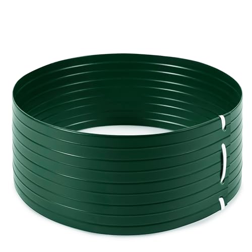 PVC Bewässerungsring Pflanzring, Bewässerungssystem für Pflanzen und Bäume | Höhe: 9 cm, Durchmesser: 30 cm - 5,40 L (5er Pack) von Quest