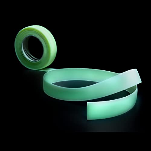 QUEST Leuchtende Selbstklebende Fluoreszierende PVC-Leiste für erhöhte Sichtbarkeit und Schutz - Sicherheitswarnband - Länge: 5m, Breite: 3cm von Quest