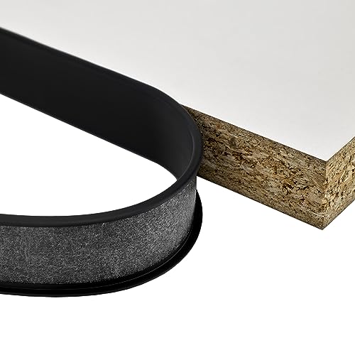 QUEST U-Form Kantenschutz Selbstklebend 18mm x 5m – Flexibles Möbelkantenband für Schrankkanten, Kantenumleimer – Schwarz QUEST U-Form Kantenschutz Selbstklebend 18mm x 5m – Flexibles Möbelkantenband für Schrankkanten, Kantenumleimer – Schwarz von Quest