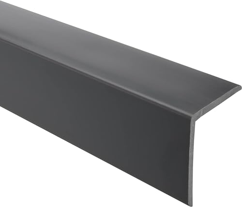 QUEST Winkelprofil 27x27mm – Selbstklebendes PVC-Gummi Kantenschutzprofil, Elastischer Eckschutz, Kunststoffwinkel für Kanten & Ecken, Dunkelgrau, 80cm QUEST Winkelprofil 27x27mm – Selbstklebendes PVC-Gummi Kantenschutzprofil, Elastischer Eckschutz, Kunststoffwinkel für Kanten & Ecken, Dunkelgrau, 80cm von Quest