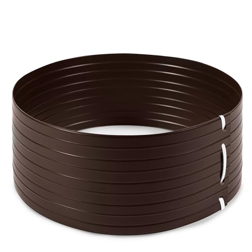 Quest PVC Bewässerungsring Pflanzring, Bewässerungssystem für Pflanzen und Bäume – Höhe: 9 cm, Durchmesser: 35 cm - 7,35 L von Quest