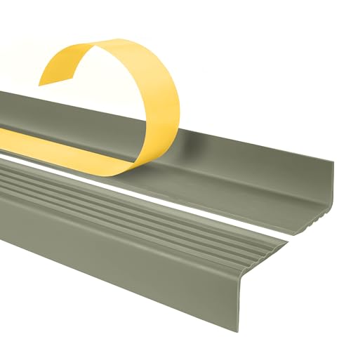 Quest Treppenkantenprofil Selbstklebend 40x25mm – Antirutsch Treppenkantenschutz aus Kunststoff PVC – Olive, 200cm Quest Treppenkantenprofil Selbstklebend 40x25mm – Antirutsch Treppenkantenschutz aus Kunststoff PVC – Olive, 200cm von Quest