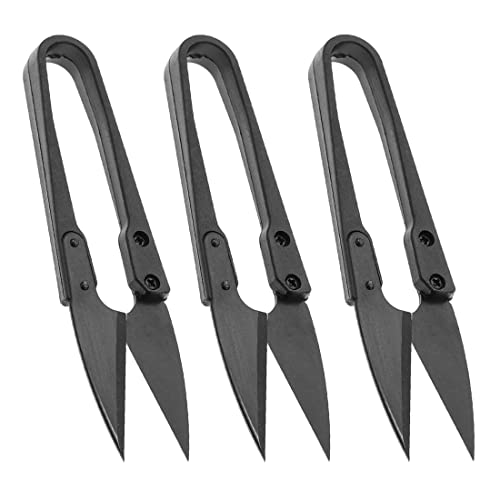 3 Stück U-förmige Multifunktions-schneiderschere, Hochwertige Kreuzstich-haushaltsfadenkopfschere, Kleine Nähschere, Mini-federschere Sehr Gut Geeignet Für Nähkunst 3 Stück U-förmige Multifunktions-schneiderschere, Hochwertige Kreuzstich-haushaltsfadenkopfschere, Kleine Nähschere, Mini-federschere Sehr Gut Geeignet Für Nähkunst von Quesuc