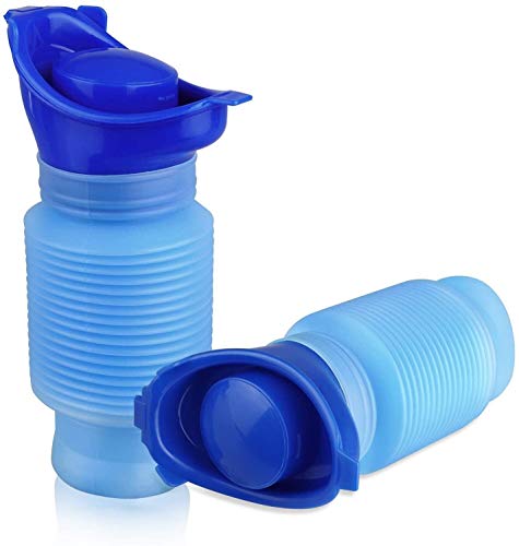2 Stück tragbares Notfallurinal Männliche und weibliche einziehbare Urinale Erwachsene Urinflasche Reise Auto Notfallreise Töpfchen Kleine Urin Töpfchen Toilette für Camping Wandern. 2 Stück tragbares Notfallurinal Männliche und weibliche einziehbare Urinale Erwachsene Urinflasche Reise Auto Notfallreise Töpfchen Kleine Urin Töpfchen Toilette für Camping Wandern. von Queta