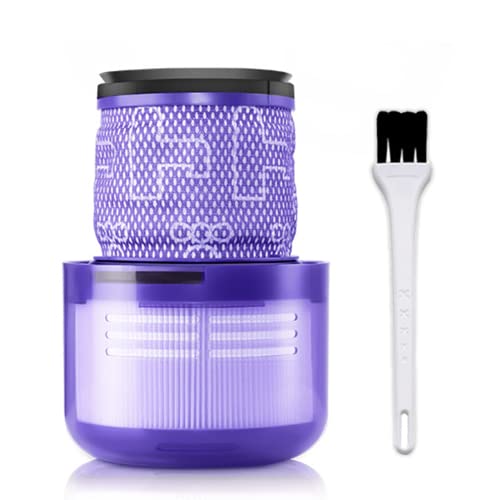 Queta Ersatzfilter Waschbar Filter für Dyson V11 SV14 V15 Cyclone Animal Absolute Total reinigen Staubsauger mit Reinigungsbürste Ersetzen Sie 970013-02&97001302 von Queta