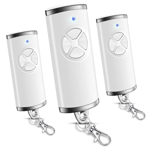 868MHz Garagentoröffner kompatibel mit Hörmann Handsender, für HSE1-868-BS, HSE2-868-BS, HSE4-868-BS, HS1/HS4/HS5-868-BS, HSP4-868-BS, HSD2-868-BS, HSS4-868-BS (3 Stück) von Quevati