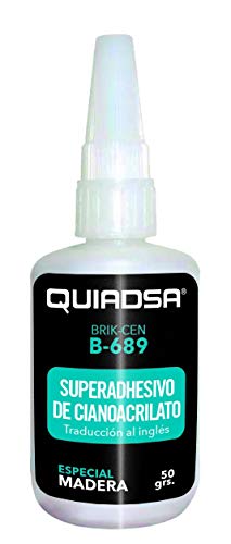QUIADSA 53302002 Brik-Cen B-689 Klebstoff aus Cyanacrylat Typ Gel, 50 gr QUIADSA 53302002 Brik-Cen B-689 Klebstoff aus Cyanacrylat Typ Gel, 50 gr von Quiadsa