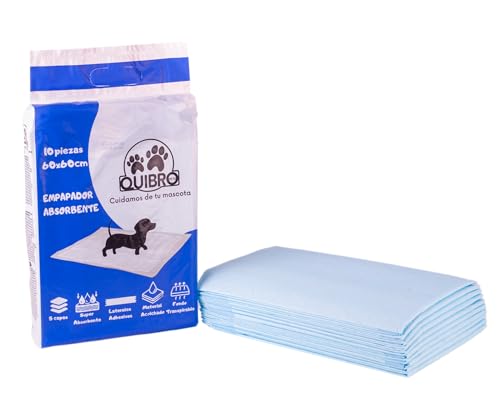 Quibro Unterlage, 60 x 60 cm (10 Stück) von Quibropets
