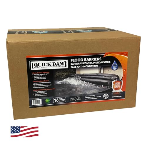 Quick Dam QD65-16 Flutsperre, Schwarz von Quick Dam