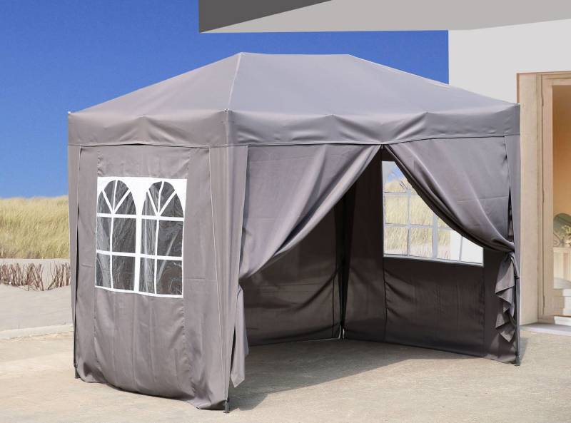 Quick Star Faltpavillon Faltpavillon 2x3m Smoky Grau von Quick Star
