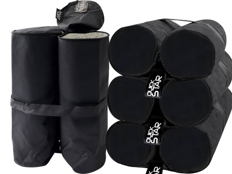 Quick Star Faltpavillon Pavillon Fuss Gewichte 4er Set 26x13x46cm, Maße: 26x13x46cm von Quick Star