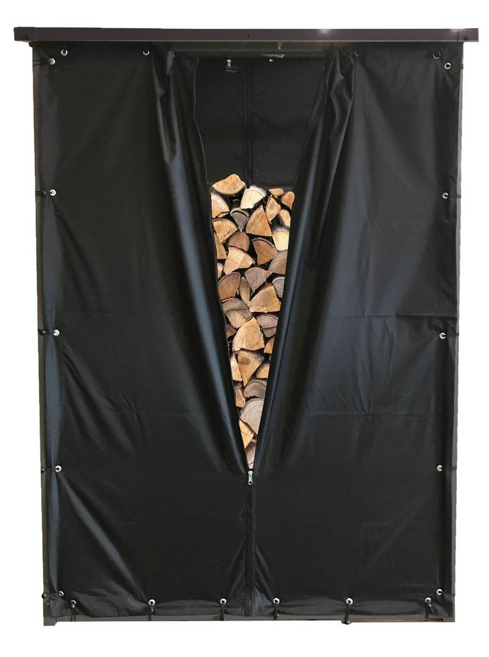 Quick Star Kaminholzregal Wetterschutz für Kaminholzregal 143x70x185cm, (2-St) von Quick Star