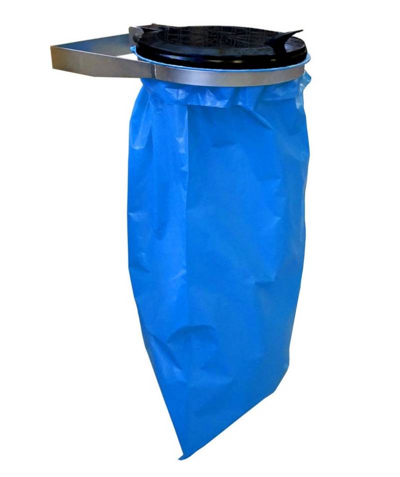 Quick Star Müllsackständer Müllsack Wandhalter 120 Liter, Passend für Abfallsäcke der Größe 120 L / 700x 1100 mm von Quick Star