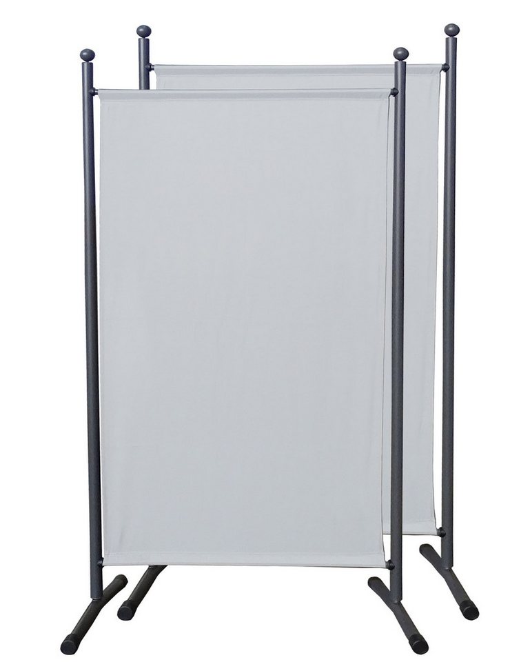 Quick Star Paravent 2 Stück Stellwand 180x78cm Weiß (2 Stück) von Quick Star