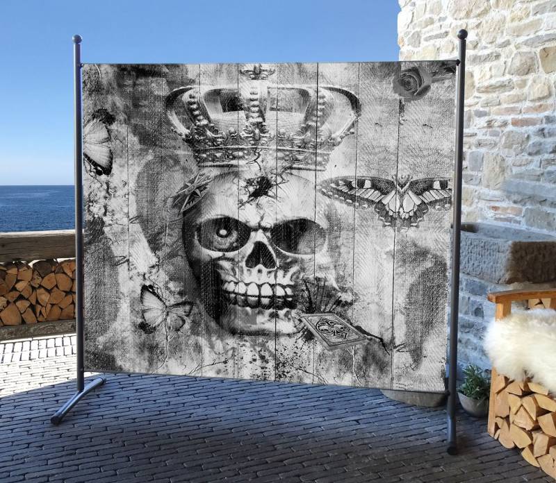Quick Star Paravent Paravent 1tlg. 180x178cm Skull von Quick Star