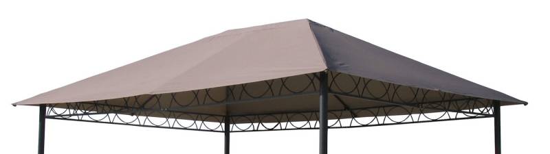 Quick Star Pavillon-Ersatzdach Ersatzdach 3x4m Stil-Pavillon Taupe Quick Star Pavillon-Ersatzdach Ersatzdach 3x4m Stil-Pavillon Taupe von Quick Star