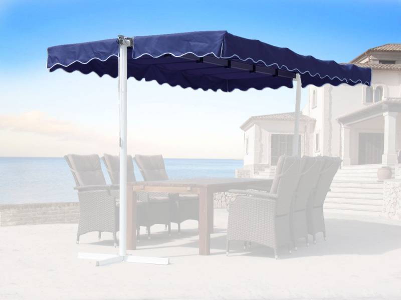 Quick Star Standmarkise Ersatzdach Markise Dubai Blau (1x Ersatzdach ohne Gestänge) von Quick Star