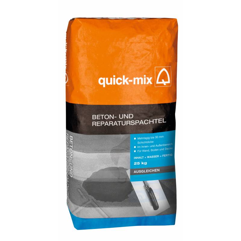 Quick-mix Beton- und Reparaturspachtel 25 kg von Quick-mix