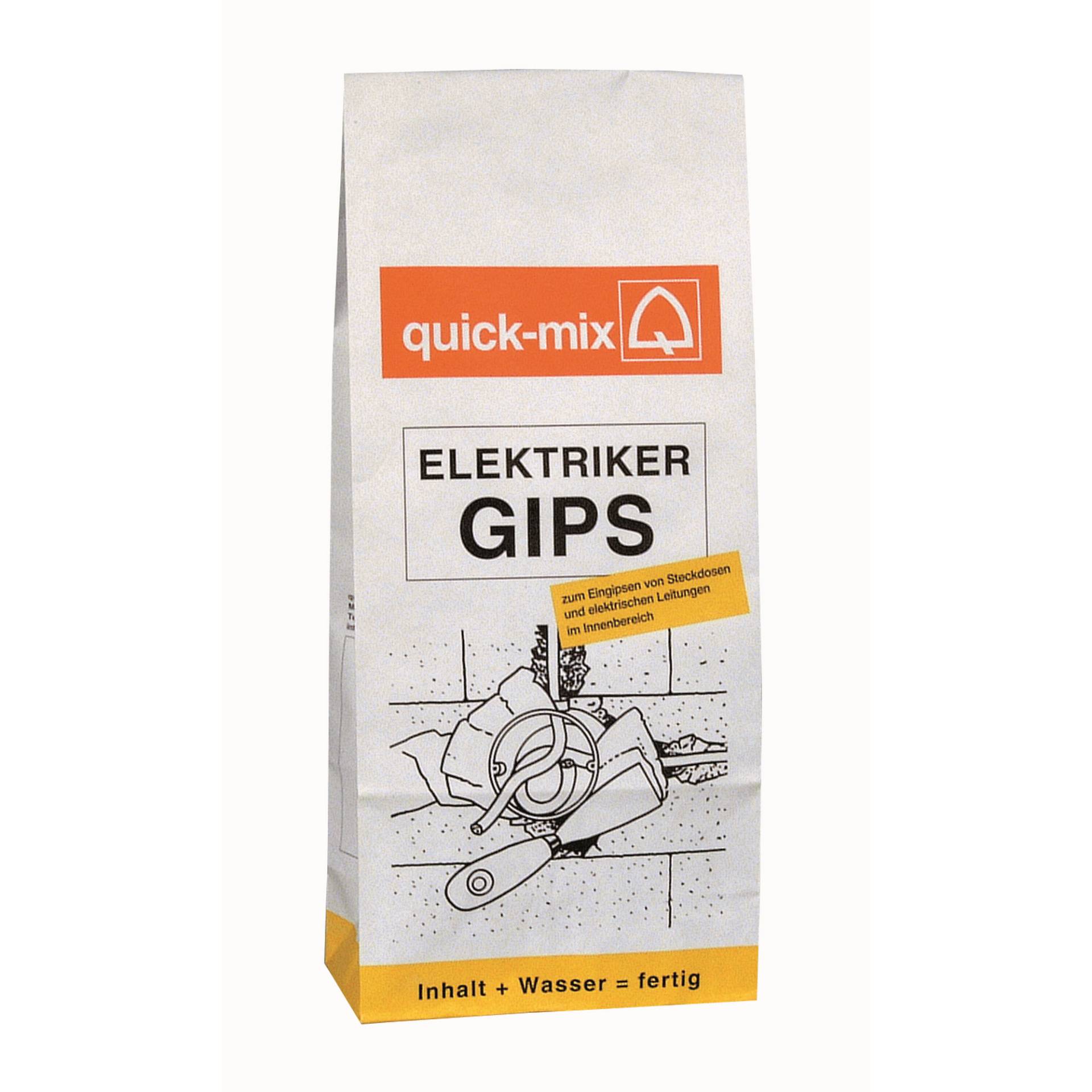Quick-mix Elektrikergips 6 kg Quick-mix Elektrikergips 6 kg von Quick-mix