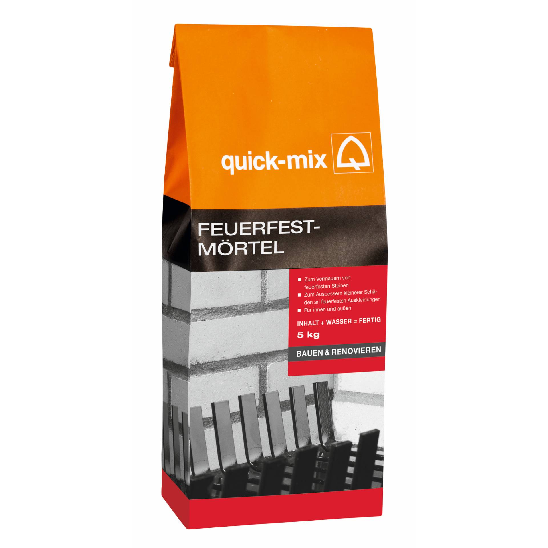 Quick-mix Feuerfestmörtel 5 kg Quick-mix Feuerfestmörtel 5 kg von Quick-mix