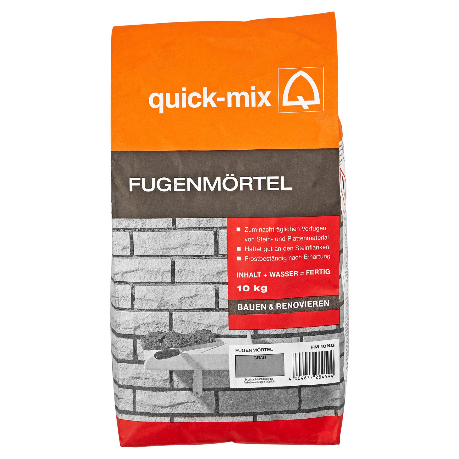 Quick-mix Fugenmörtel grau 10 kg Quick-mix Fugenmörtel grau 10 kg von Quick-mix