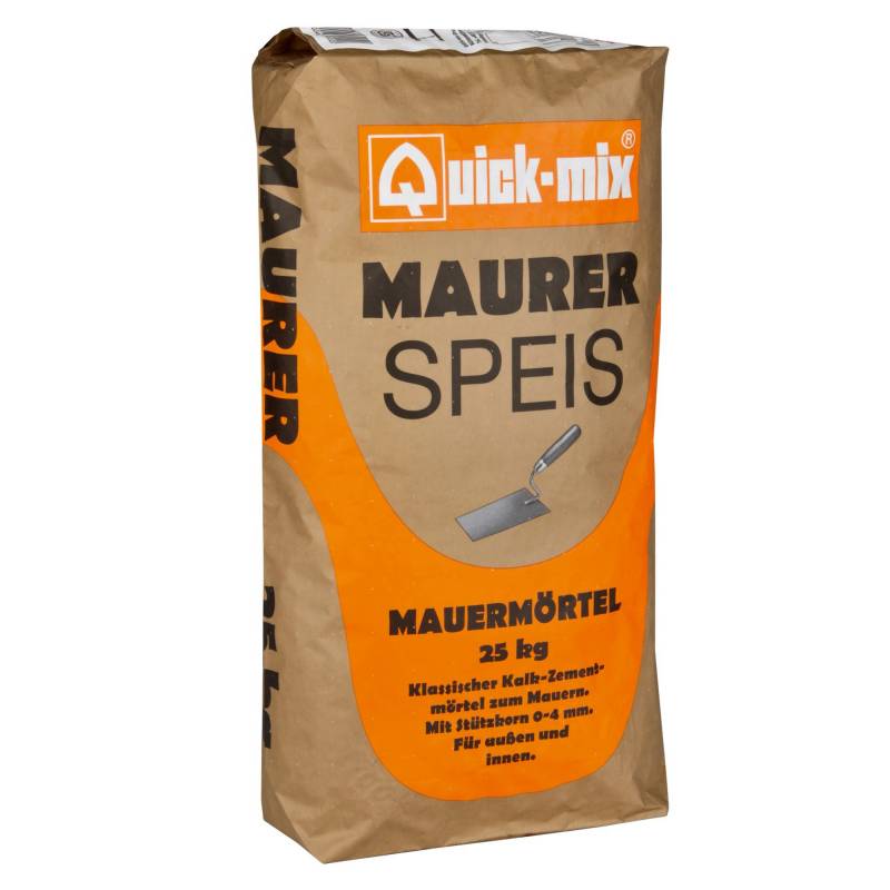 Quick-mix Mauermörtel 'Maurerspeis' 25 kg von Quick-mix