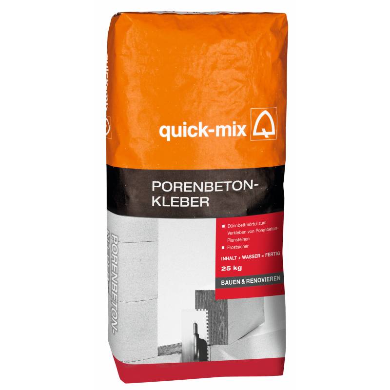 Quick-mix Porenbetonkleber 25 kg von Quick-mix