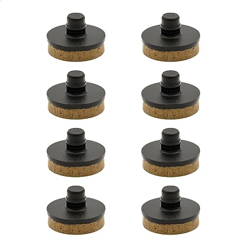 Wagner QuickClick® Filzgleiter Möbelgleiter Stuhlgleiter - 8er-Set Ersatzgleiter austauschbar ersetzbar - Spezialfilz SYNO - Durchmesser Ø 15 mm für Basis SMART - Made in DE - 15788600 von QuickClick
