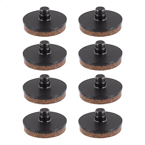 Wagner QuickClick® Filzgleiter Möbelgleiter Stuhlgleiter - 8er-Set Ersatzgleiter austauschbar ersetzbar - Spezialfilz SYNO - Durchmesser Ø 20 mm für Basis SMART - Made in DE - 15788700 von QuickClick