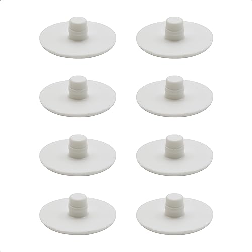 Wagner QuickClick® Kunststoffgleiter Möbelgleiter Stuhlgleiter - 8er-Set Ersatzgleiter austauschbar ersetzbar - Kunststoff Extreme - Durchmesser Ø 20 mm - für Basis SMART - Made in DE - 15788500 von QuickClick