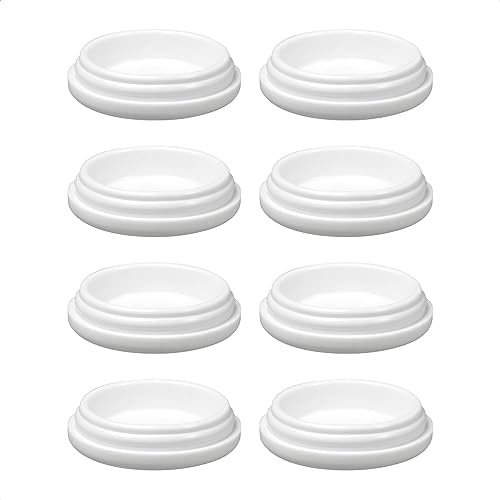 Wagner QuickClick® Kunststoffgleiter Möbelgleiter Stuhlgleiter - 8er-Set Ersatzgleiter austauschbar ersetzbar - Kunststoff Extreme - Durchmesser Ø 25 mm - für Basis Ø 25 mm -Made in DE - 15834300 von QuickClick