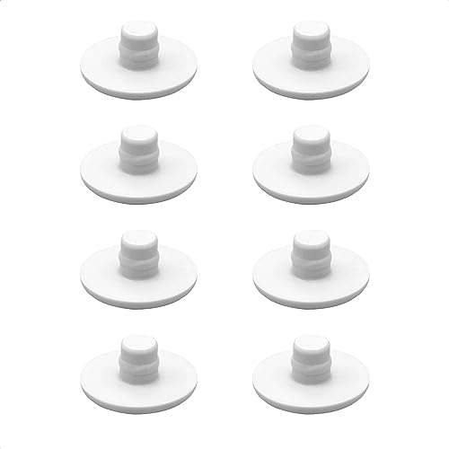 Wagner QuickClick® Kunststoffgleiter Möbelgleiter Stuhlgleiter - 8er-Set Ersatzgleiter austauschbar ersetzbar - Kunststoff Hyper - Durchmesser Ø 15 mm für Basis SMART - Made in DE - 15788000 von QuickClick