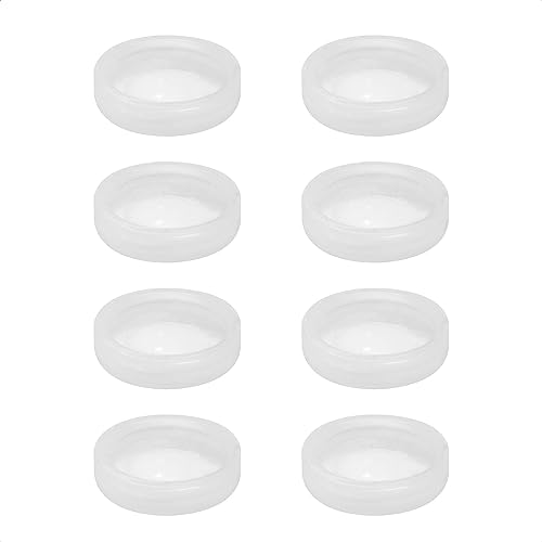 Wagner QuickClick® Stoppgleiter Möbelgleiter Stuhlgleiter - 8er-Set Ersatzgleiter rutschhemmend austauschbar - STOPP - Durchmesser Ø 17 mm - für Basis Ø 17 mm - Made in DE - 15833900 von QuickClick