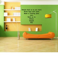 Entscheide Was Du Willst Zitat - Inspiration Entreprenur Aufkleber Wandtattoo Entscheide Was Du Willst Zitat - Inspiration Entreprenur Aufkleber Wandtattoo von QuickShipDecal