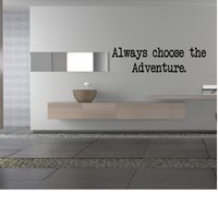 Wähle Immer Das Adventure. - Adventure Aufkleber Rv Wal Sticker von QuickShipDecal