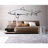Weißer Hai Wandtattoo - Haifisch Aufkleber Abziehbild Für Kinder Weißer Hai Wandtattoo - Haifisch Aufkleber Abziehbild Für Kinder von QuickShipDecal