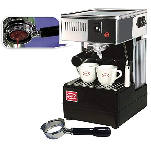 Quick Mill 0820 Schwarz Espressomaschine Made in Italy,Siebträger Espressomaschine Special Special mit Bodenloser Siebträger und std Siebträger Quick Mill 0820 Schwarz Espressomaschine Made in Italy,Siebträger Espressomaschine Special Special mit Bodenloser Siebträger und std Siebträger von Quickmill