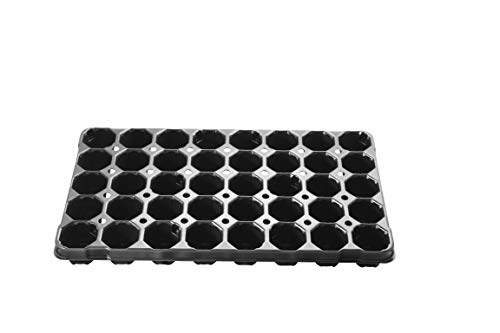 Quickpot Topfplatte 40/5R Dänenmaß, Schwarz, Mehrstöckig (Modular), Tray, both, 5 cm, Unbehandelt von Quickpot