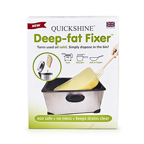Quickshine Deepfat Fixer 2 Beutel, weiß, 15.3 x 12.4 x 5.1 cm von Quickshine