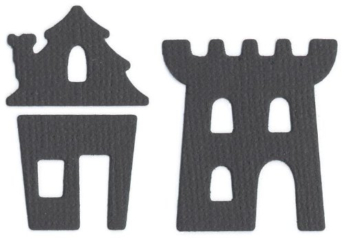 QUICKUTZ We R Memory Keepers 2-Inch by 2-Inch Die, House and Castle by von Quickutz